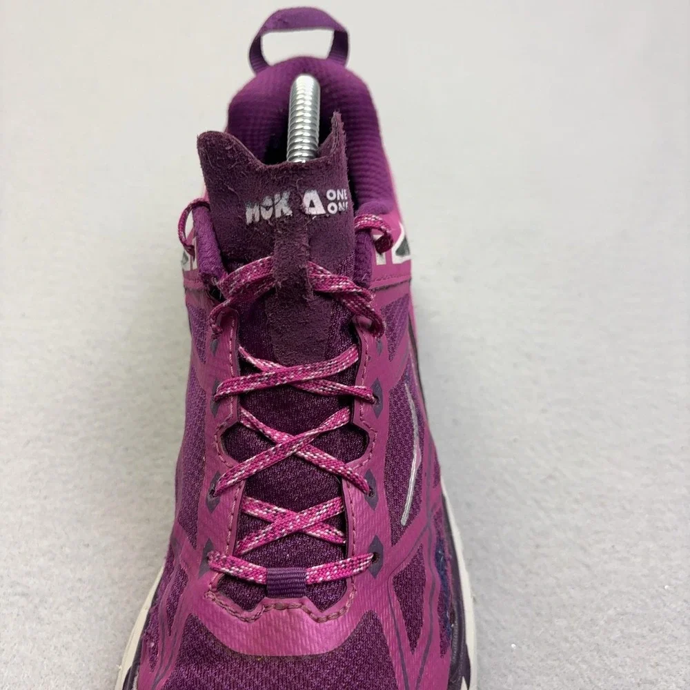 Hoka One One Challenger ATR 4 Shoes Womens Size 9 Purple Running Sneakers